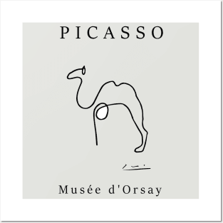 Pablo Picasso abstract camel, contemporary design Posters and Art